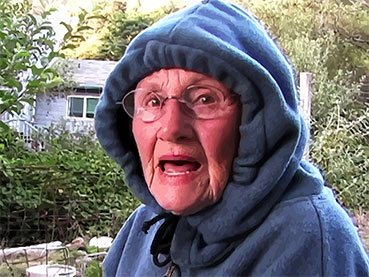 Grandma Hooded Talking