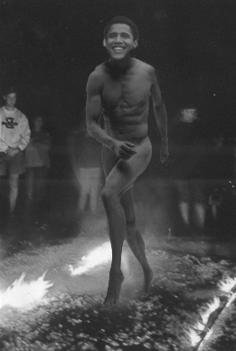Obama Firewalk